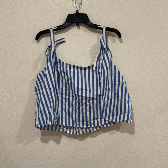 Sold! ❤️Old Navy White and Blue A-Line Midi Skirt and Top, new ✨! - Picture 6 of 10